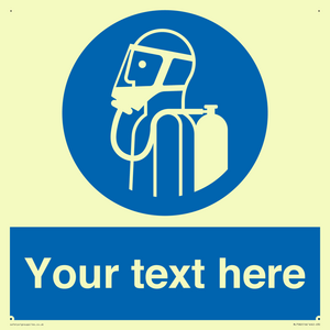 Custom use self contained breathing appliance